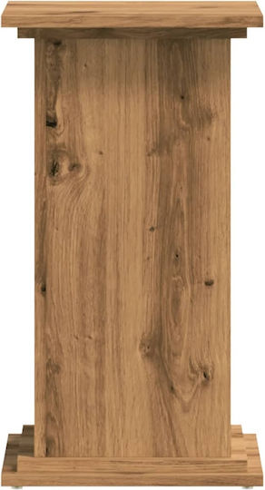 vidaXL Suport de plante Lemn Bej 33bucx33bucx60buccm.