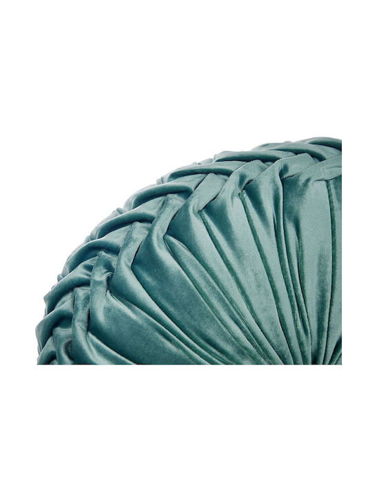 Velvet Decorative Pillow Azure Udala 40 X 40 Cm