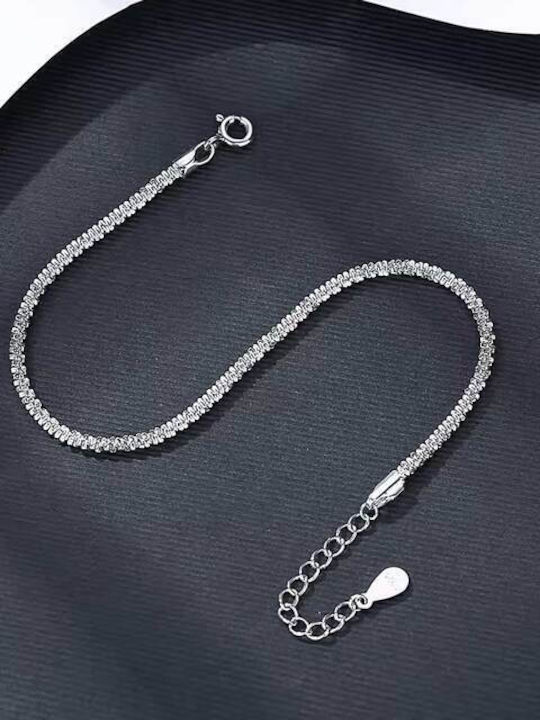 316L Stainless Steel Silver Anklet Bode 03740