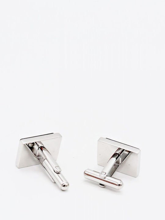 Hugo Cufflinks from Steel in Black Color