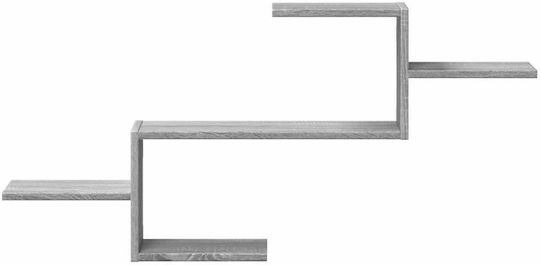 Grey Sonoma Wall Shelf 104x15x49cm