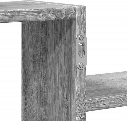Grey Sonoma Wall Shelf 104x15x49cm