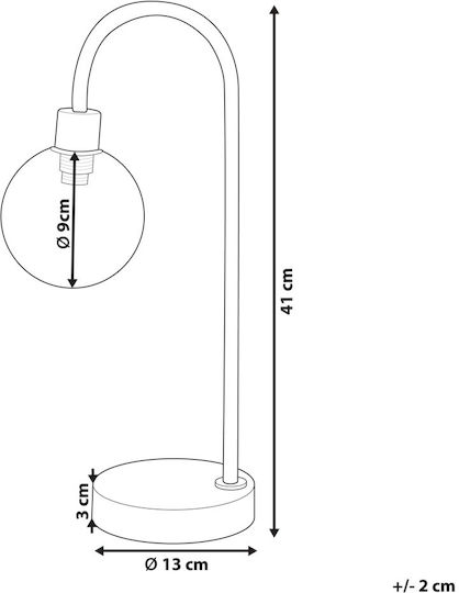 Beliani Decorative Table Lamp