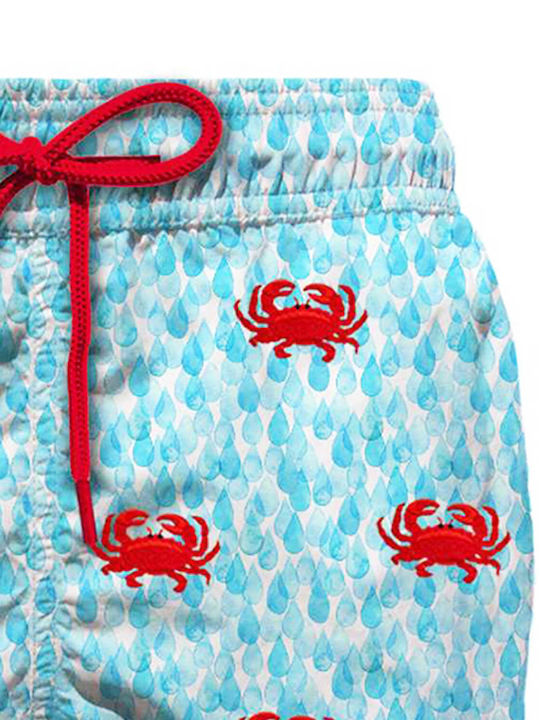MC2 Mini Crab Drop Costume De Baie Bărbați Pantaloni Scurți Albaștri