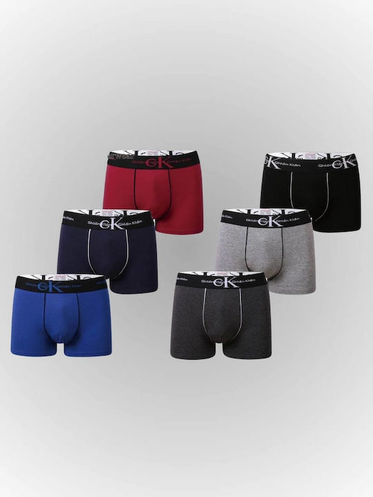 Uomo Men's Boxers Colorful 6Pack