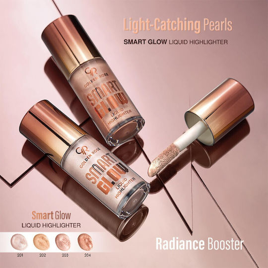 Golden Rose Smart Glow Flüssiger Highlighter Nr. 202 6ml