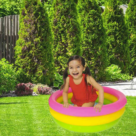 Intex Sunset Glow Baby Children's Round Swimming Pool PVC 28L Inflatable 61x22cm