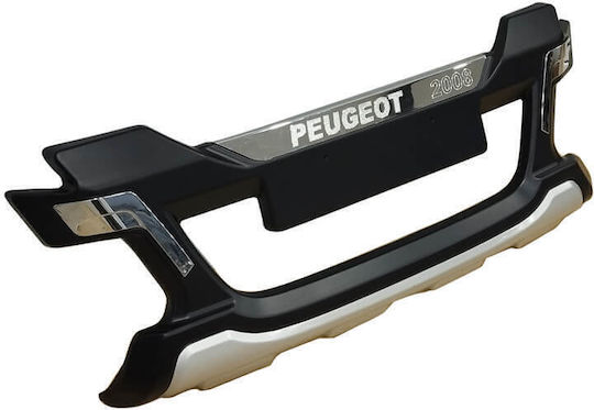 Предни брони с плъзгачи Carver за Peugeot 2008 2014-2019
