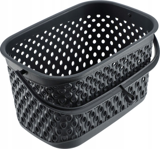 Kadax Set Basket with Clothespins made of Plastic Gray