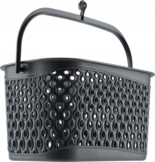 Kadax Set Basket with Clothespins made of Plastic Gray