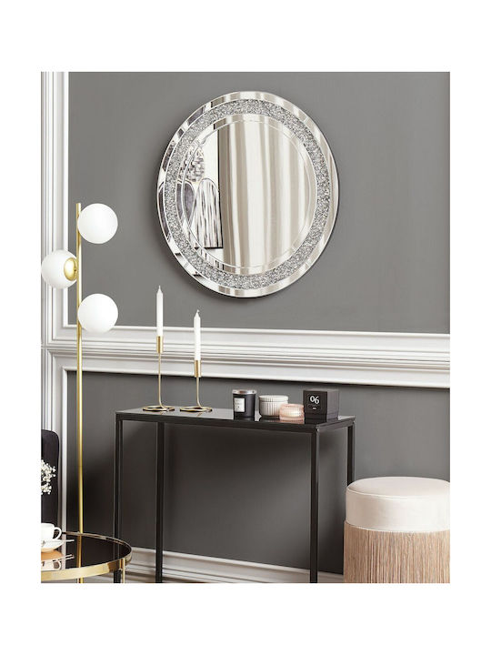 70 Cm Silver Wall Mirror Erbray