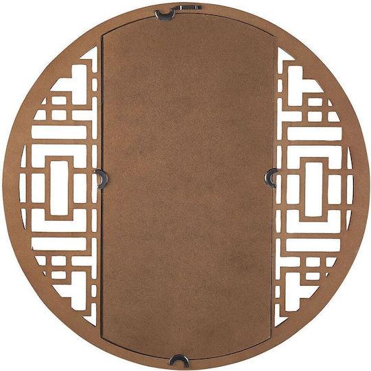 Wall Mirror 60 Cm Light Wood Firminy
