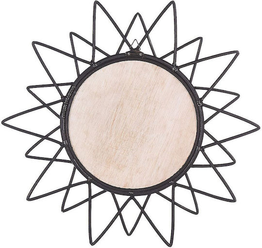 Oglindă de Perete 61 cm Negru Aroek Oglindă de Perete 61 cm Negru Aroek