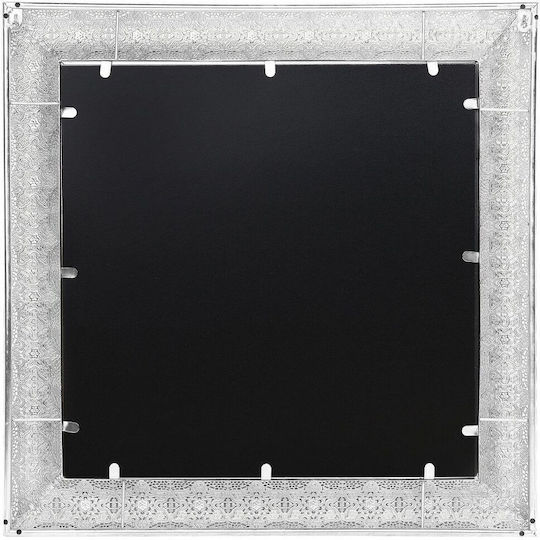 Silver Wall Mirror 65 Cm Cavan