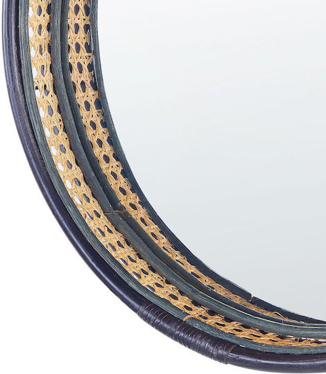 60 Cm Black Wall Mirror Daksa