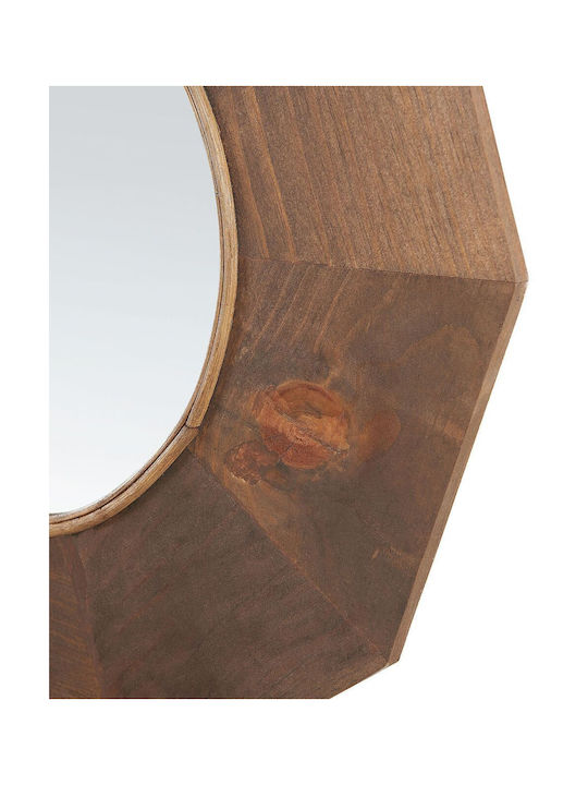 Brauner 60 cm Wandspiegel Asem