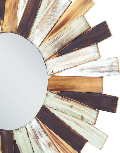 75 Cm Colorful Tampico Wall Mirror