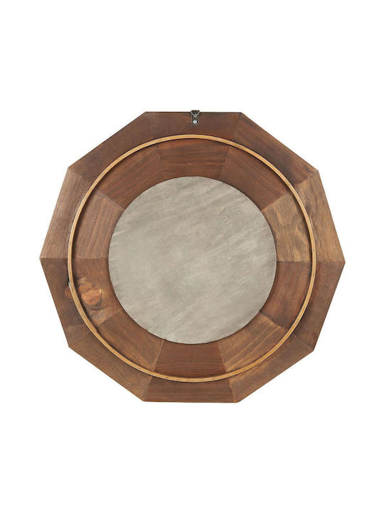 Brauner 60 cm Wandspiegel Asem
