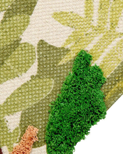 Children's Cotton Rug Jungle Theme 80 X 150 Cm Multicolored Janhto