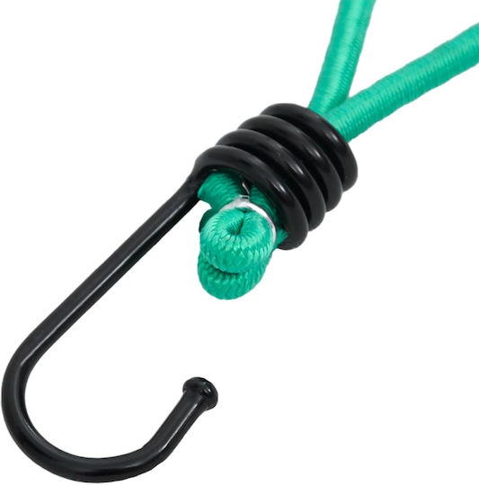 vidaXL Car Luggage Strap Green 15x15cm 20pcs