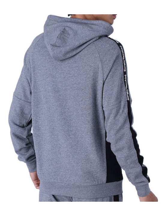 Sergio Tacchini Men's Sweatshirt with Hood Dgm/blk