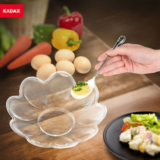 Kadax Eierplatte Kleine Glasschale Eier