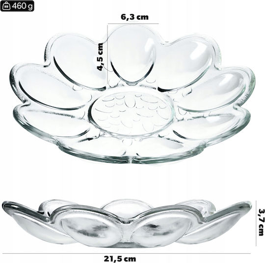 Kadax Eierplatte Kleine Glasschale Eier
