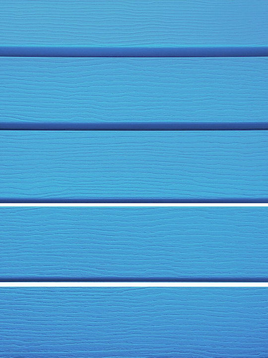 Outdoor Chair Wooden Adirondack Blue 88x75cm