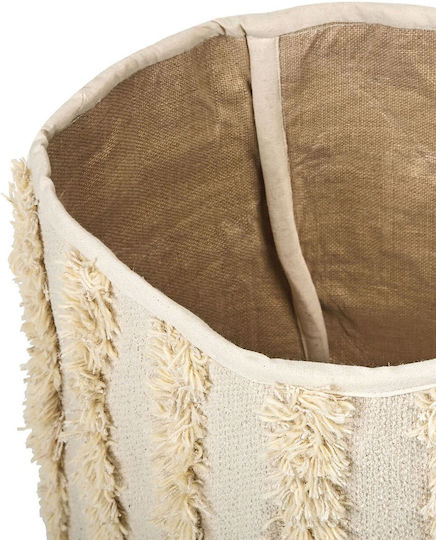Set aus 2 beigen Baumwollkörben Kakki
