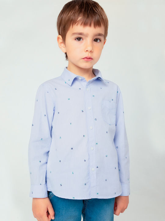 Mayoral Kids Shirt Blue