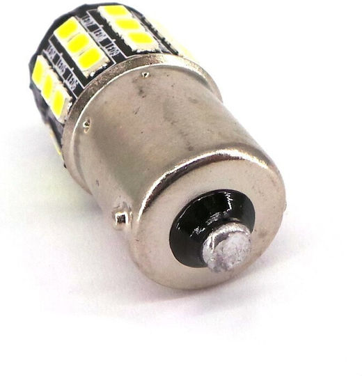 Led Ba15s P21w 12-24v Canbus Alb