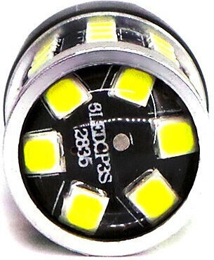 Led Bulb 7443 W21/5w 12-24v Canbus 1400lm White A Lens