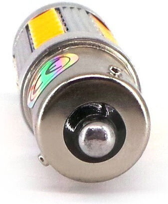 Led Bau15s Py21w 12-24v 17w Canbus Orange