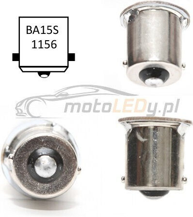 Led Ba15s P21w 12-24v Canbus Alb