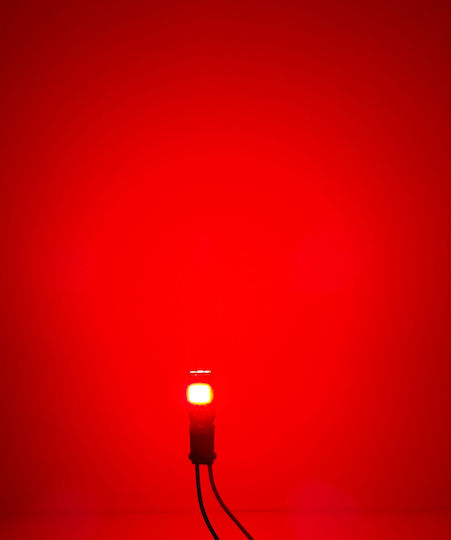 Led Bulb T15 W16w 12v 12w Canbus Red