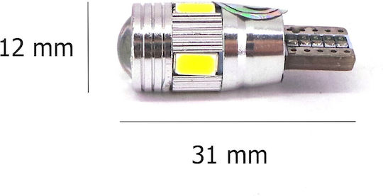 Led T10 W5w 12v 3w Canbus