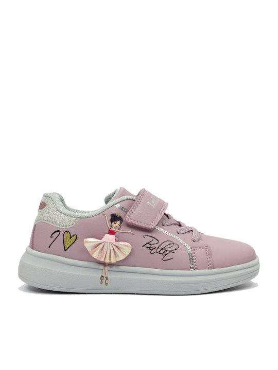 Kinder Sneakers mit Klettverschluss Rosa