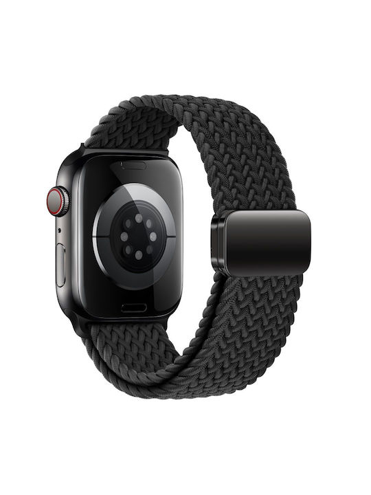 Tech-Protect Λουράκι Υφασμάτινο Μαύρο (Apple Watch 38/40/41mm)