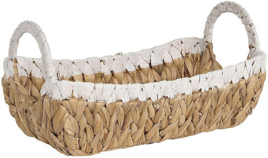 Beliani Set of Decorative Baskets Wicker 3 Pieces
