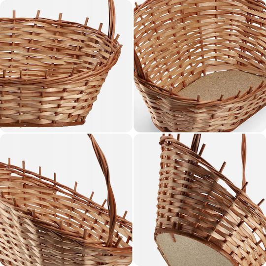 Kadax Dekorativer Korb Korbweide Beige