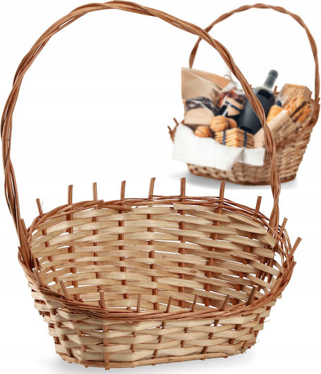 Kadax Dekorativer Korb Korbweide Beige