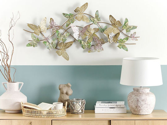 Multicolored Butterfly Wall Decoration Gallium