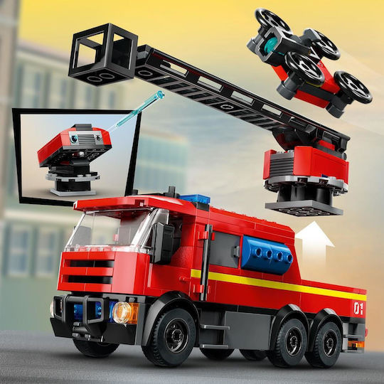 LEGO City Fire Station With Fire Truck for Ages 6+