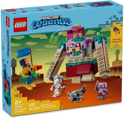 Lego Minecraft The Devourer Showdown pentru 8+ ani