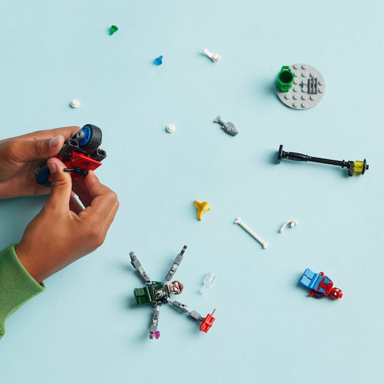LEGO Spider-Man Motorcycle Chase: Spider-man Vs. Doc Ock за 6+ години години