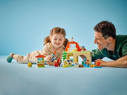 LEGO Duplo Caring For Animals At The Farm για 2+ Ετών 74τμχ