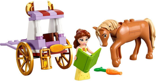 LEGO Disney Princess - Карета с Кон и Бел за Истории за 5+ Години 62 Бройки