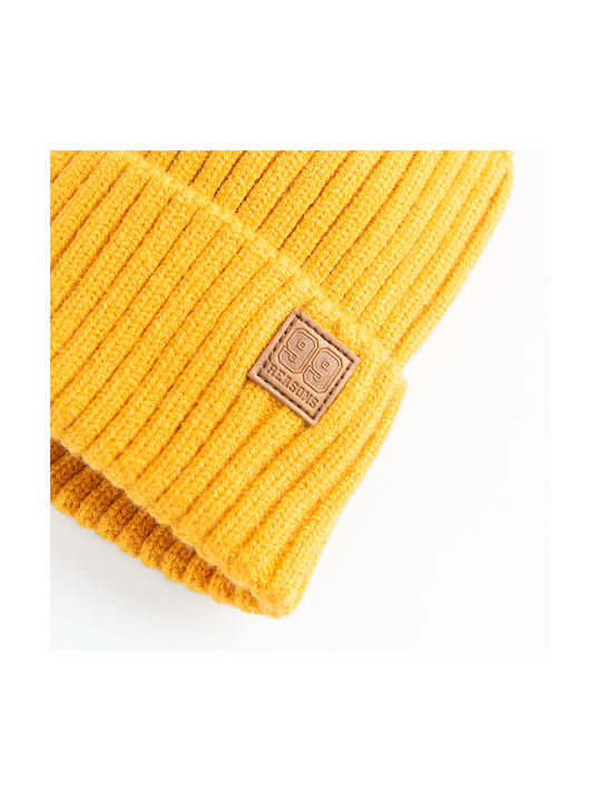 Cool Club Kids Beanie Knitted Yellow