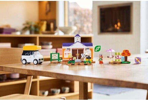 LEGO Animal Crossing Concert La Plaza Pentru 7+ Ani 550 Bucăți