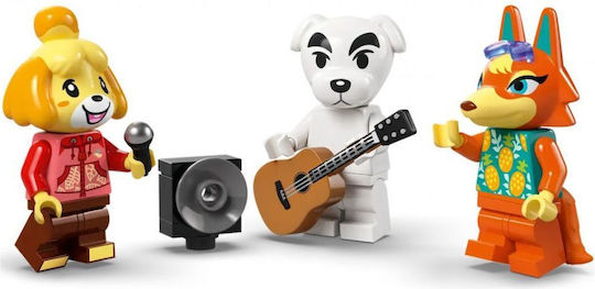 LEGO Animal Crossing Concert La Plaza Pentru 7+ Ani 550 Bucăți